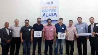 OAB 2015 - Juacy apresenta propostas e recebe apoio em vários municípios