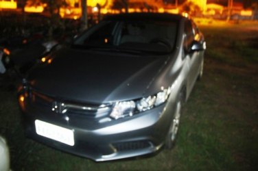 PRF apreende Honda Civic lxs clonado