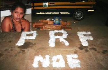 PRF prende “mula” com 20 quilos de pasta base de cocaína