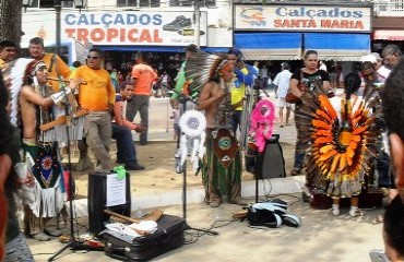 CENA DA CIDADE II – Grupo equatoriano realiza apresentação musical em praça central de Porto Velho – Fotos