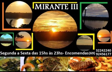 MIRANTE III – Tradição, boa comida e visual