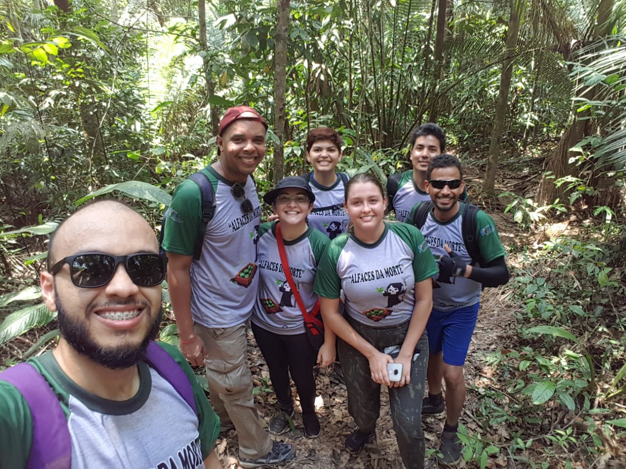 VENCEDORES: Equipe ‘Alfaces da Morte’ foi a grande campeã do Rally a Pé no Parque Ecológico