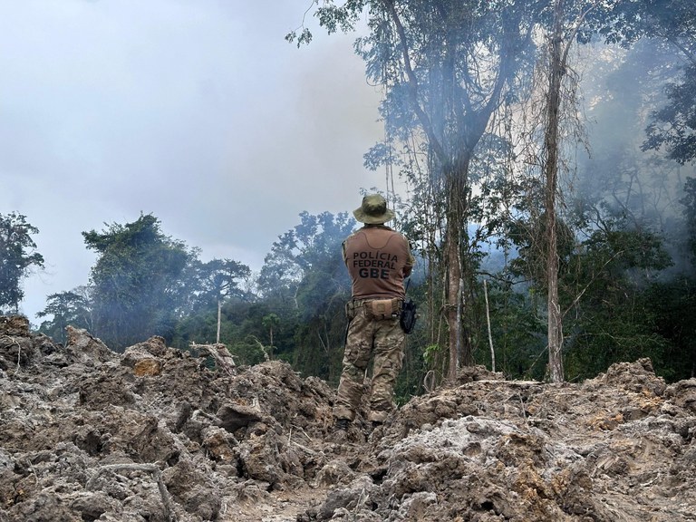 OPERAÇÃO: PF deflagra ação contra o garimpo ilegal no Amapá