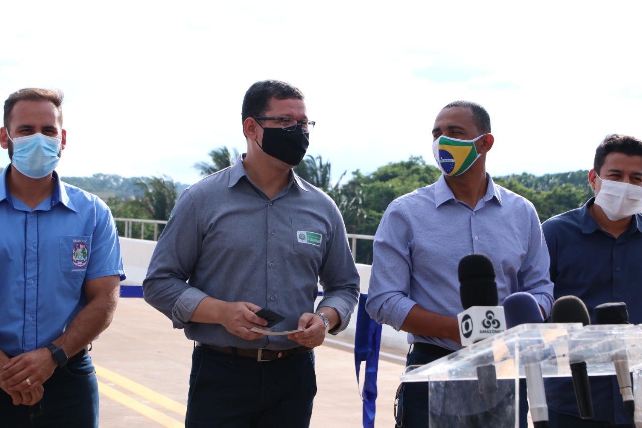 EM JI-PARANÁ: Jhony Paixão participa da inauguração da ponte sobre o rio Urupá