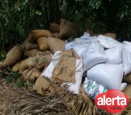 Polícia Militar recupera café furtado na área rural