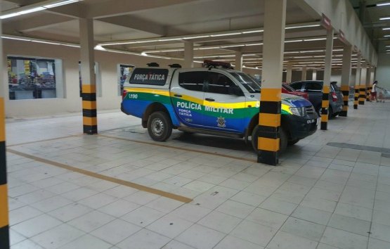 Vídeo mostra ação de quadrilha durante roubo no supermercado Gonçalves