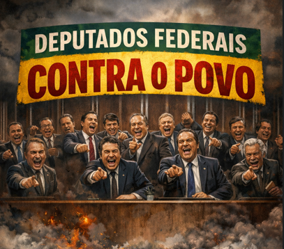 COLUNA SEMANAL: Congresso Nacional fora da realidade do país é visto como inimigo do povo