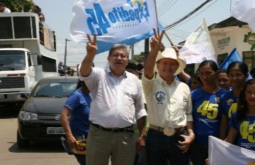 Miguel de Souza faz mega caminhada na zona sul de Porto Velho