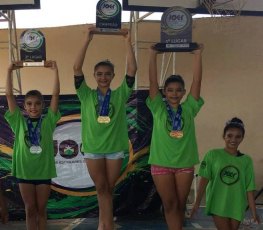 Atletas de ginástica rítmica participam de Campeonato de Controle nesta segunda (11)