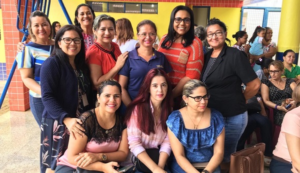 CAPITAL: Vereadora Joelna Holder participa de abertura de ano letivo em escola na zona Leste