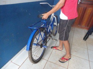 Menor é apreendido após furtar bicicleta