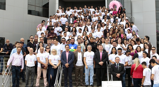 OUTUBRO ROSA: Deputado Eyder Brasil apoia campanha “Juntos a Favor da Vida”