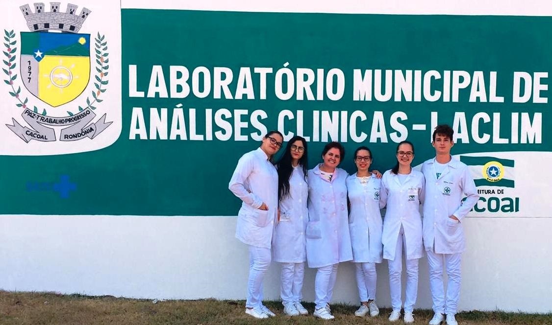 EXPERIÊNCIA: Estágio no Laclim empolga acadêmicos de Biomedicina da Unesc