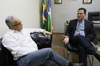 Maurão de Carvalho recebe Pastor Valadares e discute filiação partidária