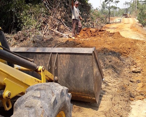 TRÁFEGO: Ramal do Nescau recebe ponte a pedido do vereador Jacaré