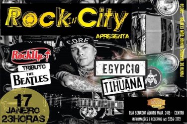 Concorra a dez entradas para o show exclusivo de Egypcio da banda Tihuana na capital 