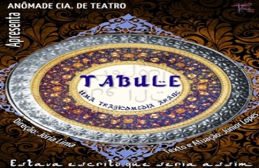 Espetáculo teatral “tabule: uma tragicomédia árabe”, em cartaz no Teatro Um do SESC 