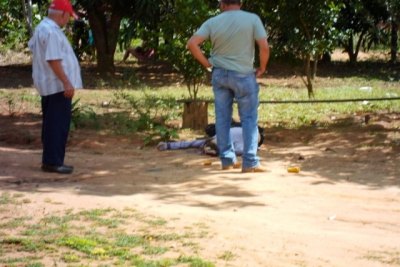 JARU -  Homem é executado a tiros em assentamento 