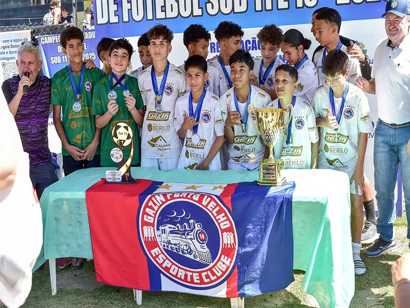FUTEBOL JUNIORES: Campeonatos Rondoniense Sub-15 e Sub-17 acontecem em setembro 