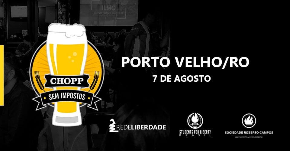 Cancelado o evento Chopp Sem Imposto que aconteceria nesta quarta