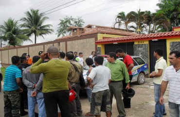 EXCLUSIVO - Manifestação de vigiliantes acaba em morte em Porto Velho - Vídeo