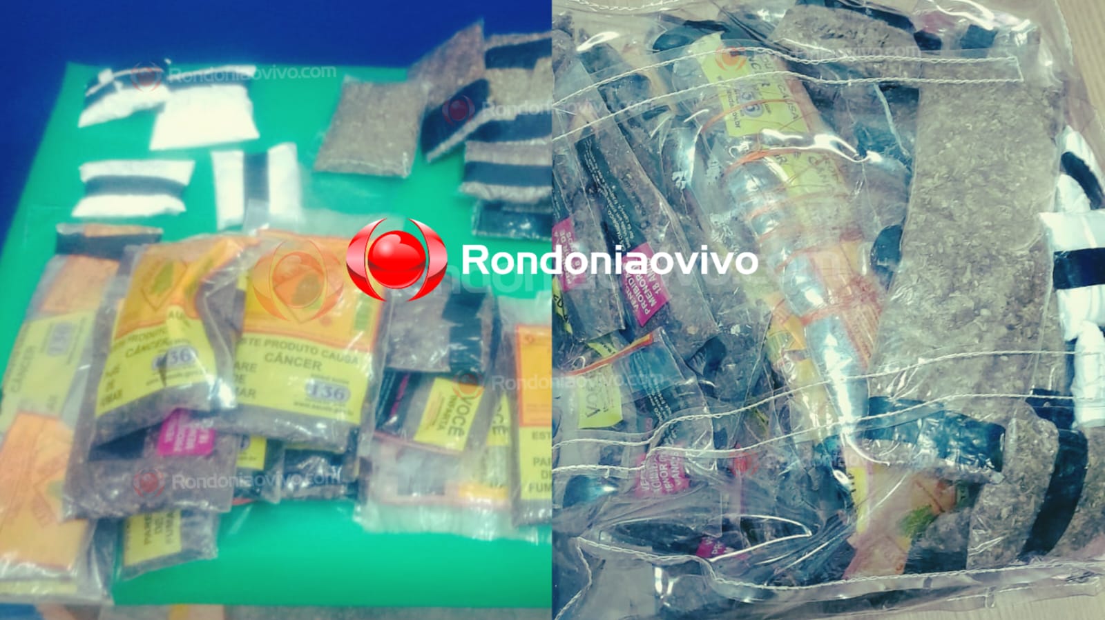 NO 603: Homem é flagrado com entorpecentes no corpo durante visita ao amigo 