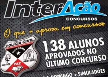 INTERAÇÃO abre matrículas para o curso preparatório para o concurso da Polícia Civil