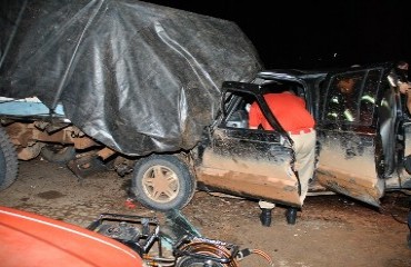 JI-PARANÁ - Polícia Militar registra outro acidente grave na estrada do aeroporto - FOTOS