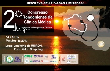 2° Congresso Rondoniense de Clínica Médica será realizado em Porto Velho