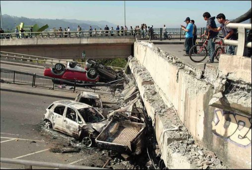 Terremoto no centro do Chile deixa oito mortos e um desaparecido