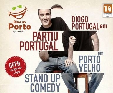 Confira os vencedores da promoção do Stand up comedy com Diogo Portugal