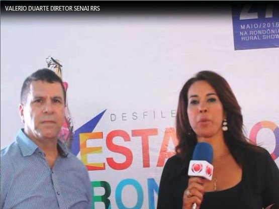 RO RURAL SHOW - Diretor do Senai Valério Duarte - Entrevista