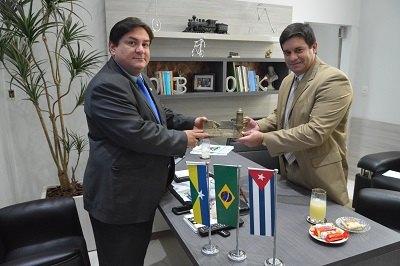 Presidente da Fecomércio-RO recebe visita de Cônsul Cubano