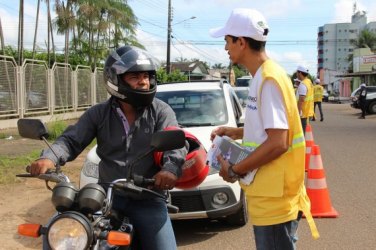 Parceria entre Detran, PM e Semtran amplia educação no trânsito em Porto Velho