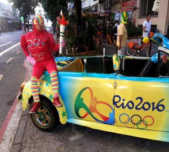 Mascote gay é atração da Olimpíada Rio 2016