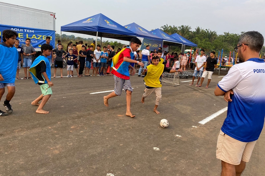 RUA DE LAZER: Projeto será realizado durante festa das crianças no bairro Eletronorte