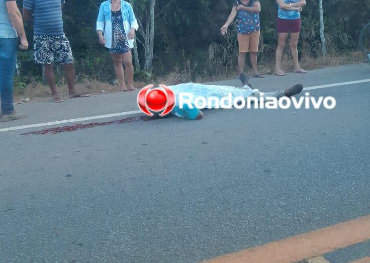 TRAGÉDIA: Motociclista morre atropelado por caminhonete na BR-319 e condutor é preso