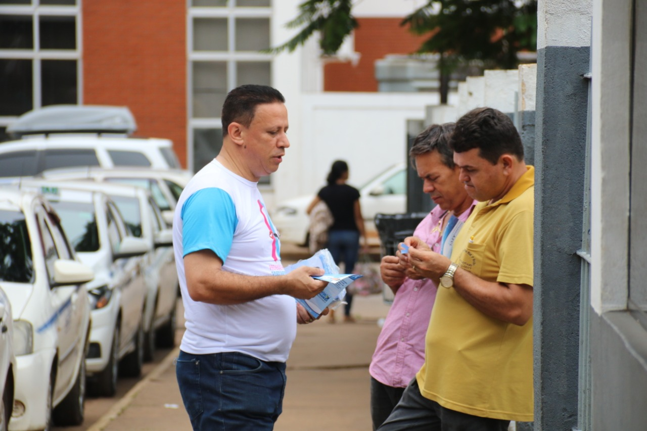 CONSCIENTIZAÇÃO: Edesio Fernandes intensifica campanha contra câncer de próstata