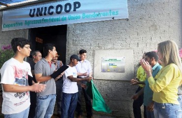 Inauguração da unidade-escola em União Bandeirantes, um exemplo de superação