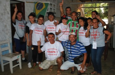 Chapa -1 vence eleição no bairro Meu Pedacinho de Chão
