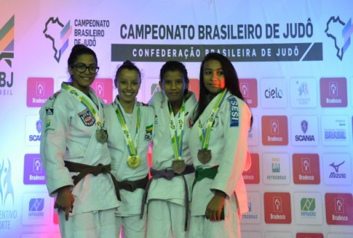 Amanda Arraes conquistou medalha no brasileiro de Judô 