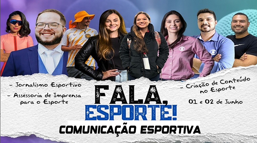FALA, ESPORTE: Evento de comunicação esportiva acontece neste final de semana