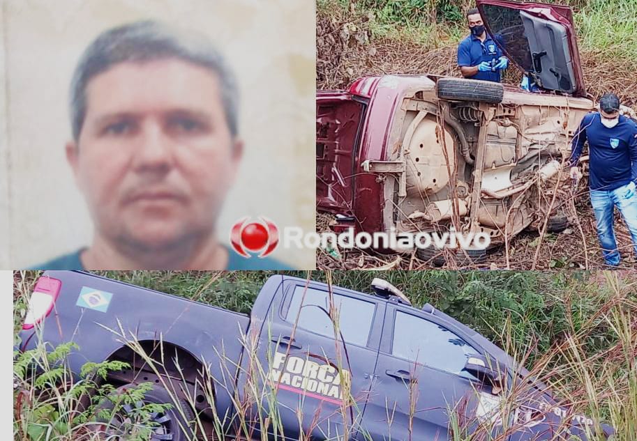 NA BR-364: Identificado motorista que morreu em acidente com viatura da Força Nacional