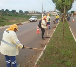 LIMPEZA: Semusb realiza mutirão em mais de 20 pontos em Porto Velho 