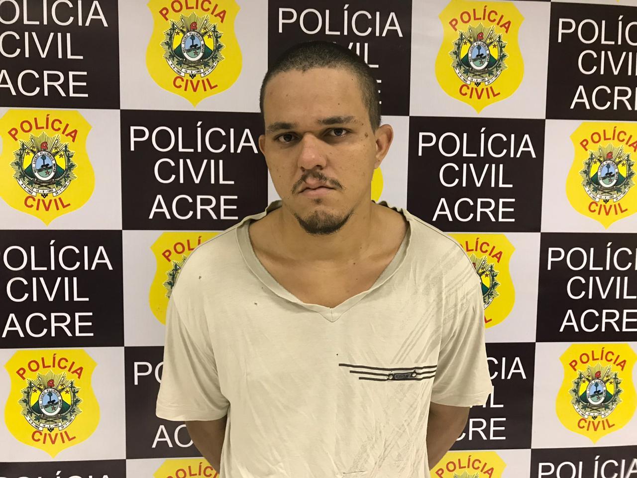 CAPTURADO: Policia Civil prende foragido de Rondônia com 10kg de droga em hotel de Rio Branco