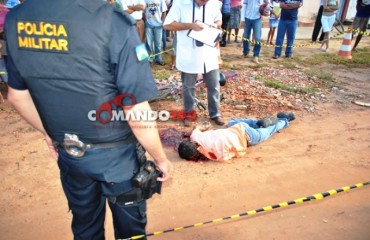 JI-PARANÁ - Homem é executado com dois tiros na cabeça - Fotos