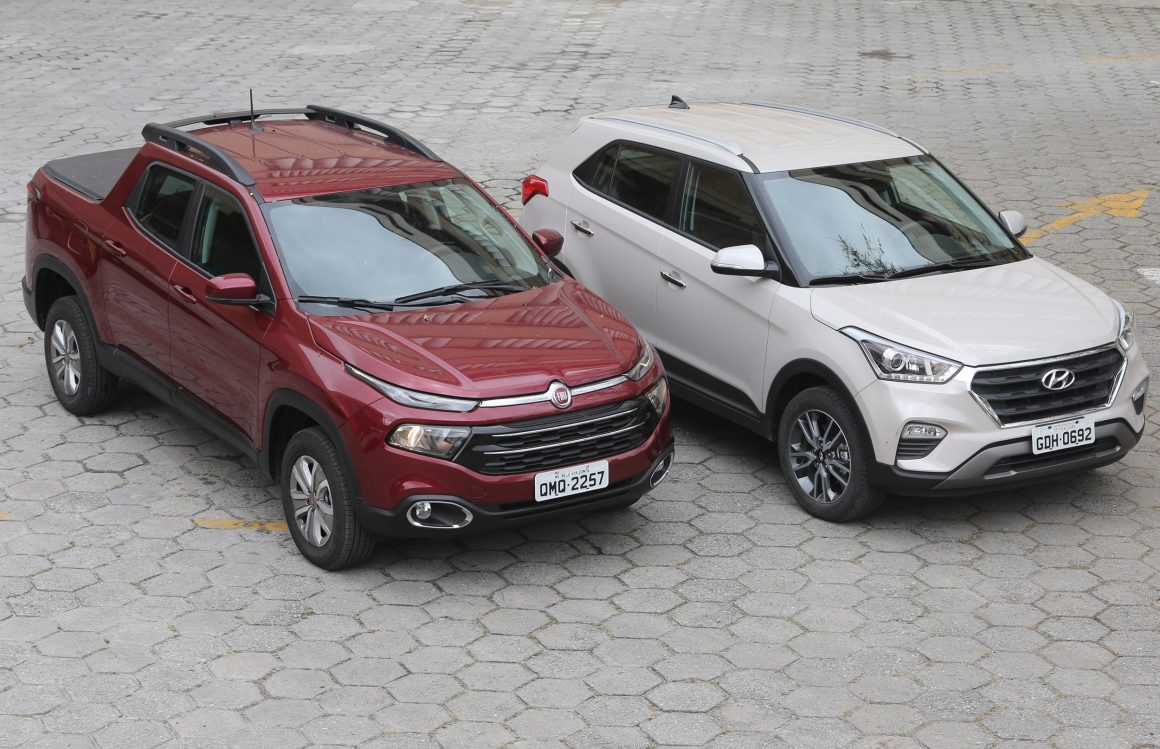 Hyundai Creta enfrenta Fiat Toro