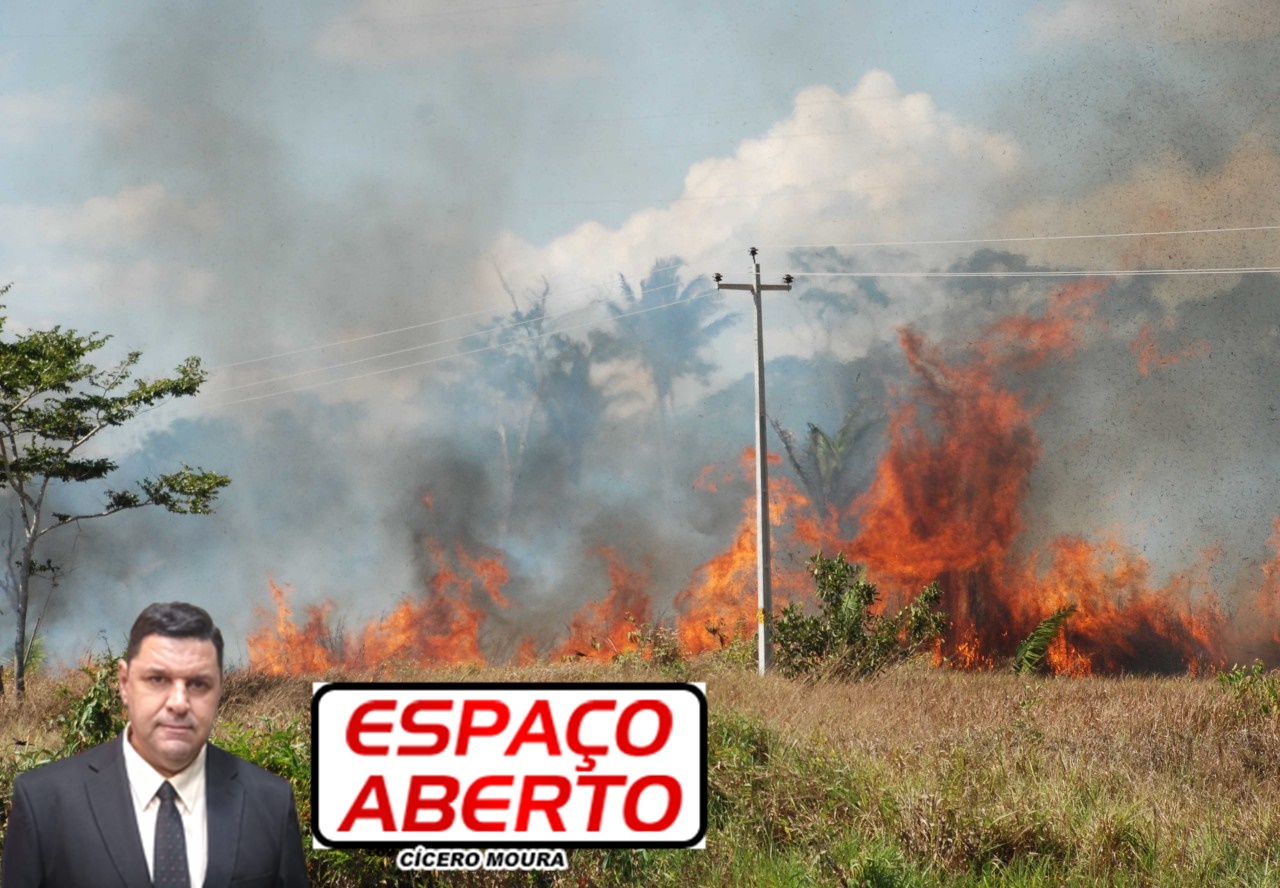 ESPAÇO ABERTO: Prefeitura já prepara ações e alerta para o perigo das queimadas