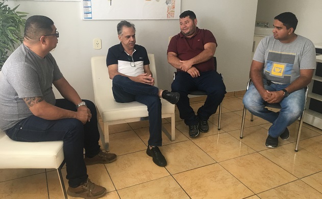 VISITA: Geraldo da Rondônia recebe demandas de emendas de vereador de Buritis