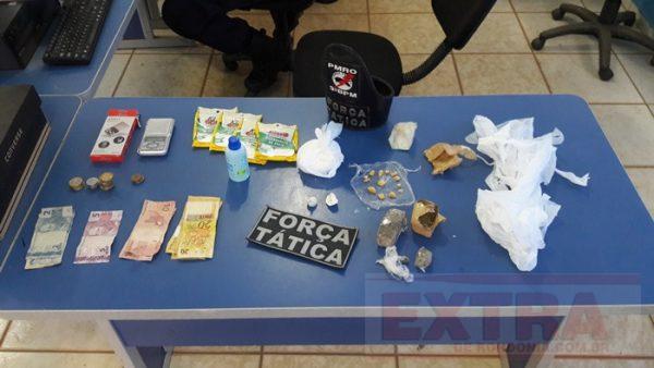 Polícia Civil e força tática fecham boca de fumo